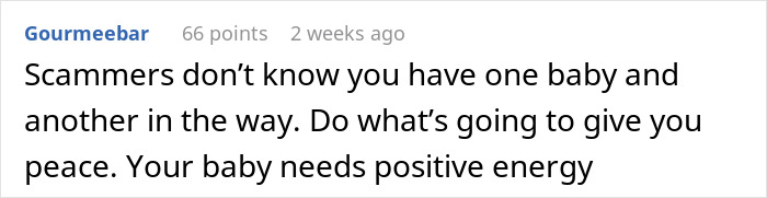 Comment on strange text about fiancé affecting mom-to-be, expressing concern and hope for positive energy for baby. Comment on strange text about fiancé affecting mom-to-be, expressing concern and hope for positive energy for baby.