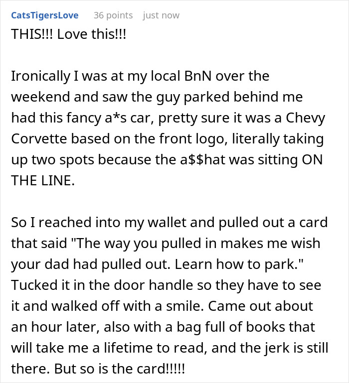 Person Leaves Mall But Finds Their Car Parked In, Gets Ice-Cold Revenge On Jerk Who Did It