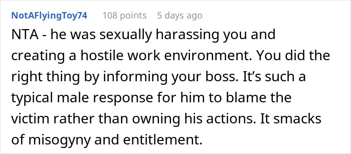 Woman Escalates Situation To Boss After New Guy Flirts And Keeps Calling Her His Work Wife Woman Escalates Situation To Boss After New Guy Flirts And Keeps Calling Her His Work Wife