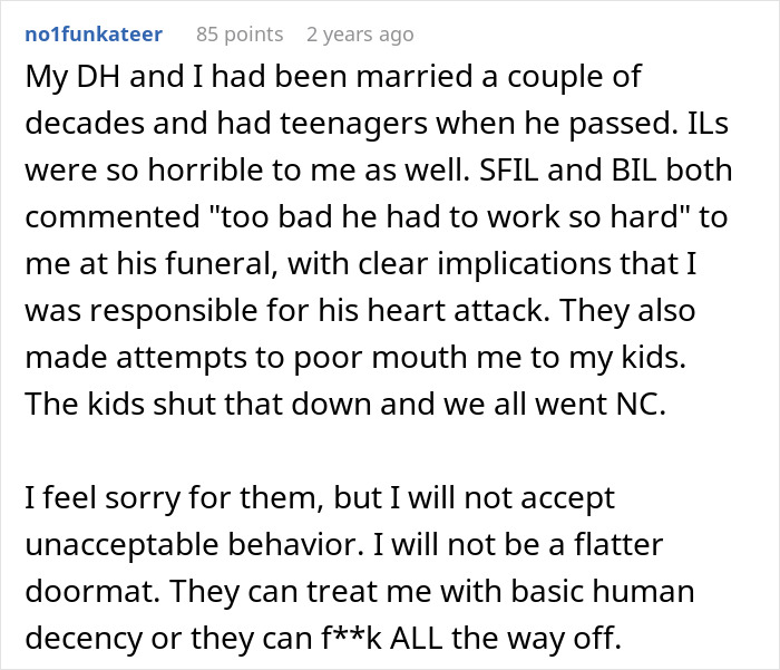 Alt text: Woman shocked to discover how much her mother-in-law hates her after losing her husband, facing harsh family treatment. Alt text: Woman shocked to discover how much her mother-in-law hates her after losing her husband, facing harsh family treatment.
