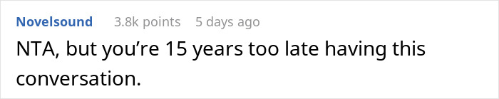 Screenshot of a Reddit comment discussing a man saying wife can find a job as a SAHM for teens and doing no chores. Screenshot of a Reddit comment discussing a man saying wife can find a job as a SAHM for teens and doing no chores.