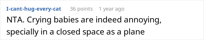 Screenshot of an online comment discussing challenges of a mom taking kids on a 9-hour flight with no help. Screenshot of an online comment discussing challenges of a mom taking kids on a 9-hour flight with no help.