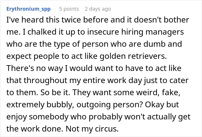 Screenshot of a discussion about insecure hiring managers and unrealistic candidate expectations in a virtual comment section. Screenshot of a discussion about insecure hiring managers and unrealistic candidate expectations in a virtual comment section.