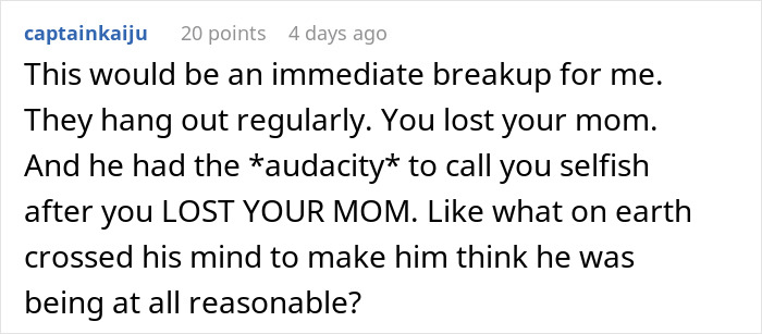 Woman facing double heartbreak reacts to boyfriend’s true character revealed after mother’s death in emotional moment.