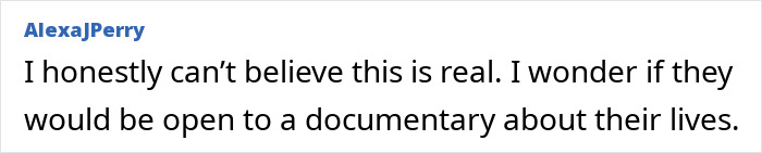 Text post by AlexaJ Perry expressing disbelief and curiosity about a documentary on the Hensel twins motherhood and marriage. Text post by AlexaJ Perry expressing disbelief and curiosity about a documentary on the Hensel twins motherhood and marriage.
