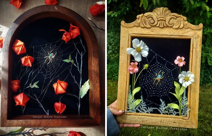 I Handmake Spider Webs