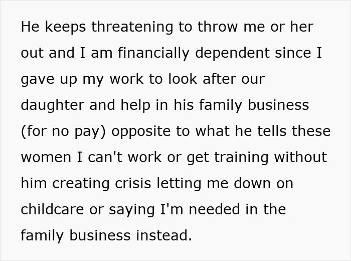 Text message revealing family conflict and financial dependence after daughter found dad cheating texts. Text message revealing family conflict and financial dependence after daughter found dad cheating texts.