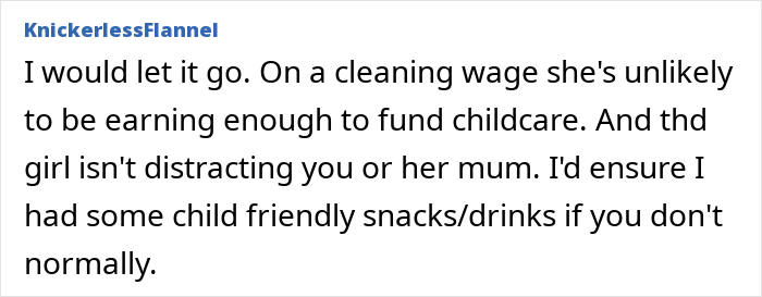 &ldquo;Am I Being Unreasonable To Think My Cleaner Shouldn&rsquo;t Bring Her Own Child To Work?&rdquo;