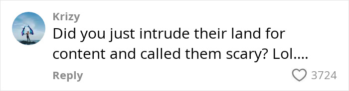 Comment criticizing influencer for filming indigenous tribe for viral TikTok stunt, sparking outrage and backlash online. Comment criticizing influencer for filming indigenous tribe for viral TikTok stunt, sparking outrage and backlash online.