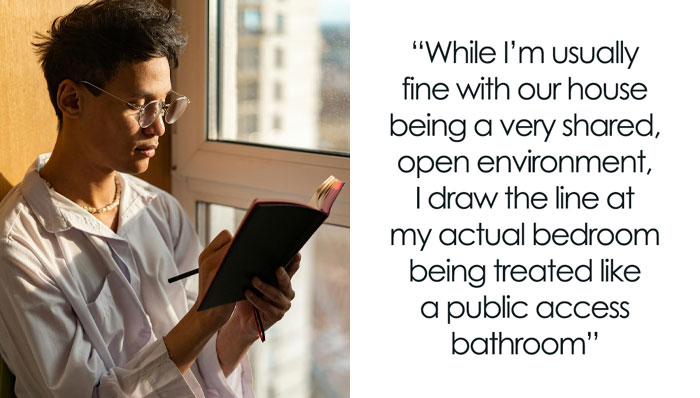 Person Agrees To Let Roommates Have Their BFs Move In, But Makes It Clear They Won’t Share Their Bathroom