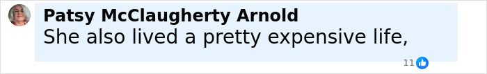 Comment by Patsy McClaugherty Arnold about a reality star’s expensive life amid a nursing career comeback. Comment by Patsy McClaugherty Arnold about a reality star’s expensive life amid a nursing career comeback.