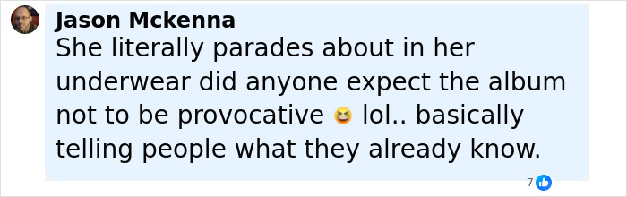 Comment by Jason Mckenna reacting to Sabrina Carpenter pole dance video, criticizing its provocative nature. Comment by Jason Mckenna reacting to Sabrina Carpenter pole dance video, criticizing its provocative nature.