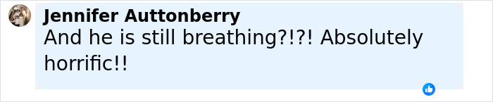 Facebook comment by Jennifer Auttonberry expressing shock and calling an assault case involving breast milk refusal sickening. Facebook comment by Jennifer Auttonberry expressing shock and calling an assault case involving breast milk refusal sickening.