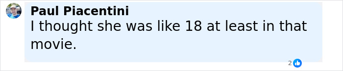 Comment by Paul Piacentini discussing Alicia Silverstone’s age perception in a movie after kissing her 30-year-old co-star.