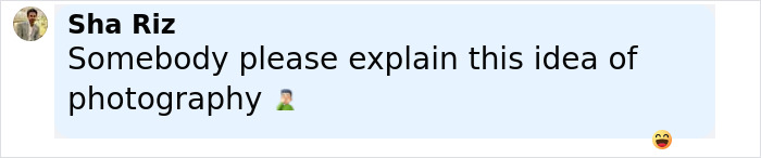 Social media post by Sha Riz questioning the concept of photography, sparking debate around Taylor Swift's cover art controversy. Social media post by Sha Riz questioning the concept of photography, sparking debate around Taylor Swift's cover art controversy.
