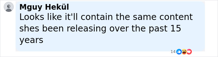 Screenshot of a social media comment criticizing Taylor Swift’s new cover art and its impact on young daughters’ idolization. Screenshot of a social media comment criticizing Taylor Swift’s new cover art and its impact on young daughters’ idolization.