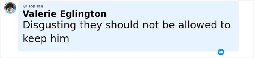 Screenshot of a social media comment expressing disgust at parents abandoning a 10-year-old child at the airport. Screenshot of a social media comment expressing disgust at parents abandoning a 10-year-old child at the airport.