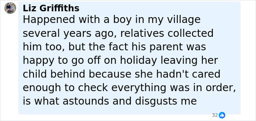 Comment about parents leaving 10-year-old child at airport with expired passport, sharing home alone vibes. Comment about parents leaving 10-year-old child at airport with expired passport, sharing home alone vibes.