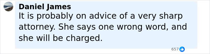 Comment by Daniel James about Minneapolis school attacker’s mother not cooperating with cops, mentioning legal caution. Comment by Daniel James about Minneapolis school attacker’s mother not cooperating with cops, mentioning legal caution.
