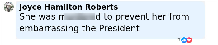 Comment about Marilyn Monroe autopsy suspicious finding posted by Joyce Hamilton Roberts on social media. Comment about Marilyn Monroe autopsy suspicious finding posted by Joyce Hamilton Roberts on social media.