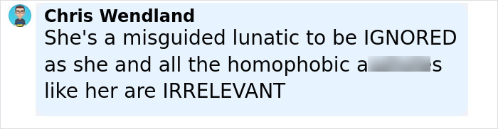 Chris Wendland commenting on anti-LGBTQ activist Kim Davis, calling her misguided and irrelevant. Chris Wendland commenting on anti-LGBTQ activist Kim Davis, calling her misguided and irrelevant.