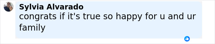 Facebook comment congratulating Anna Kournikova on her pregnancy announcement with Enrique Iglesias at age 44. Facebook comment congratulating Anna Kournikova on her pregnancy announcement with Enrique Iglesias at age 44.