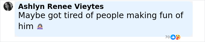 Ashlyn Renee Vieytes commenting about a man who stuns internet after turning himself in for homicide. Ashlyn Renee Vieytes commenting about a man who stuns internet after turning himself in for homicide.
