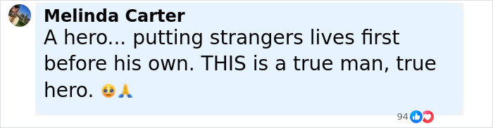 Comment from Melinda Carter praising a good Samaritan trying to protect helpless mom and children from frenzied attacker. Comment from Melinda Carter praising a good Samaritan trying to protect helpless mom and children from frenzied attacker.