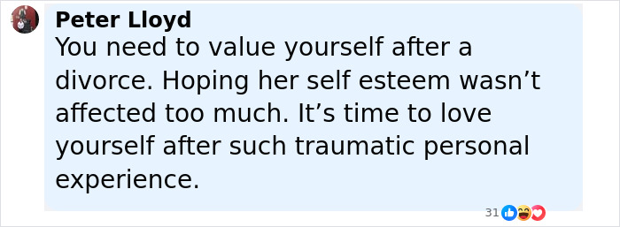 Comment by Peter Lloyd discussing self-worth and healing after divorce amid Isla Fisher tough couple of years amid split Comment by Peter Lloyd discussing self-worth and healing after divorce amid Isla Fisher tough couple of years amid split