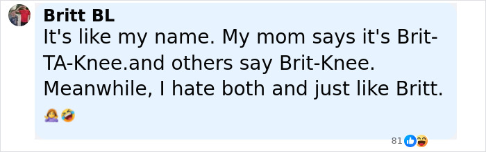 Comment discussing name pronunciation, related to Kirsten Dunst revealing the real pronunciation of her name. Comment discussing name pronunciation, related to Kirsten Dunst revealing the real pronunciation of her name.