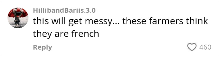 Comment on social media saying this will get messy as farmers react, related to photographer revealing story of spraying squatters with manure. Comment on social media saying this will get messy as farmers react, related to photographer revealing story of spraying squatters with manure.