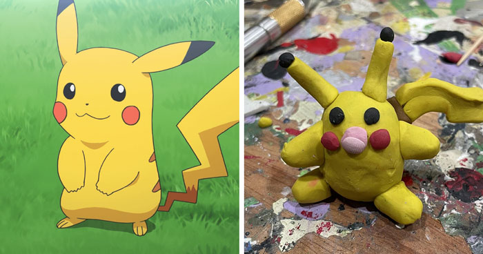 37 Pokémon Sculptures Made Of Clay, Except They Are Hilariously Pretty Bad, But People Love Them