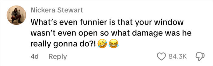 Comment highlighting the irony in a road rage passenger’s coffee toss backfiring when the driver’s window is closed. Comment highlighting the irony in a road rage passenger’s coffee toss backfiring when the driver’s window is closed.