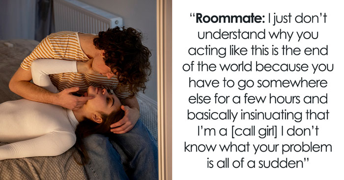 Woman Must Vacate House Whenever Roomie Brings Guys Over, Finally Puts Her Foot Down