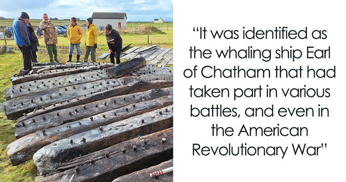 Schoolboy Discovers 275-Year-Old British Royal Navy Ship On Scotland Beach While Jogging
