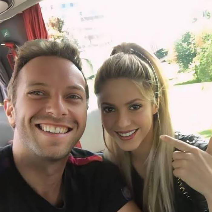 Shakira and Chris Martin smiling together, sparking fans' speculation on romance after emotional onstage moment. Shakira and Chris Martin smiling together, sparking fans' speculation on romance after emotional onstage moment.