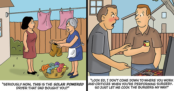 50 New One-Panel Comics Filled With Humor And Silly Situations By ‘Laughing Hippo Studio’