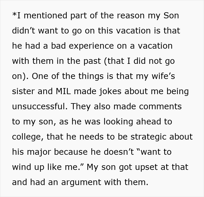 Alt text: Wife unleashing years of resentment during a reluctant trip, humiliating husband with harsh words and past grievances. Alt text: Wife unleashing years of resentment during a reluctant trip, humiliating husband with harsh words and past grievances.