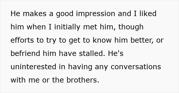 Text excerpt showing a wife expressing years of resentment during a trip the husband did not want to take. Text excerpt showing a wife expressing years of resentment during a trip the husband did not want to take.
