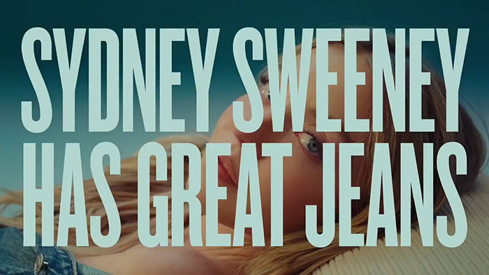 Sydney Sweeney on red carpet wearing jeans, highlighting genes with bad taste controversy in fashion comments. Sydney Sweeney on red carpet wearing jeans, highlighting genes with bad taste controversy in fashion comments.