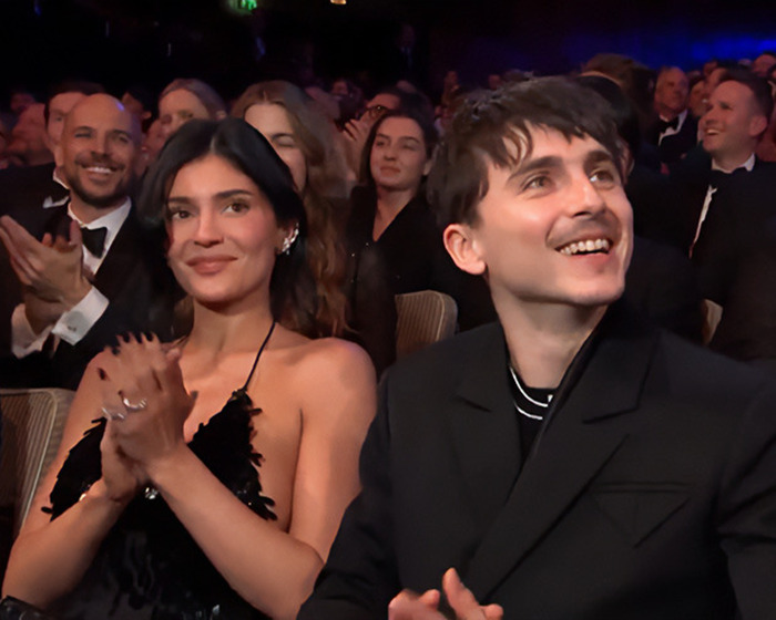 Kylie Jenner wearing a risqué black outfit at a night event amid breakup rumors, without Timothée Chalamet. Kylie Jenner wearing a risqué black outfit at a night event amid breakup rumors, without Timothée Chalamet.