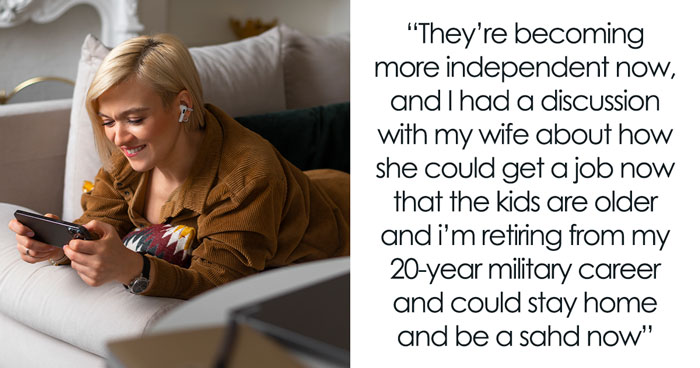 Retiring After 20 Years In Military, Husband Tells Wife To Work, She Brands Him Thankless
