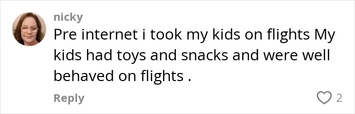 Comment from passenger sharing her worst experience with a bored child on flight, sparking debate among travelers. Comment from passenger sharing her worst experience with a bored child on flight, sparking debate among travelers.