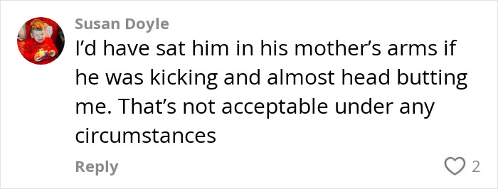 Comment on passenger experience showing frustration with a bored child on a flight, sparking debate online. Comment on passenger experience showing frustration with a bored child on a flight, sparking debate online.