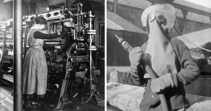 30 Pictures That Show How Women Changed Everything During WWI
