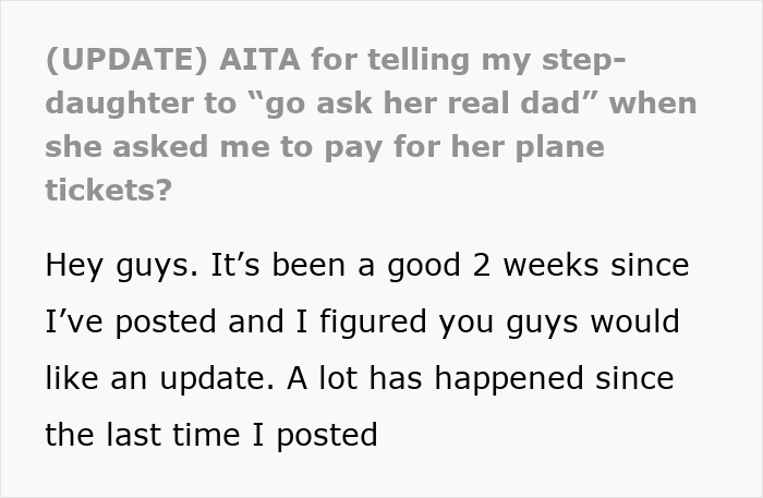 16YO Treats Stepdad Like A Doormat And Walking ATM, Gobsmacked When He Finally Says Enough’s Enough 16YO Treats Stepdad Like A Doormat And Walking ATM, Gobsmacked When He Finally Says Enough’s Enough