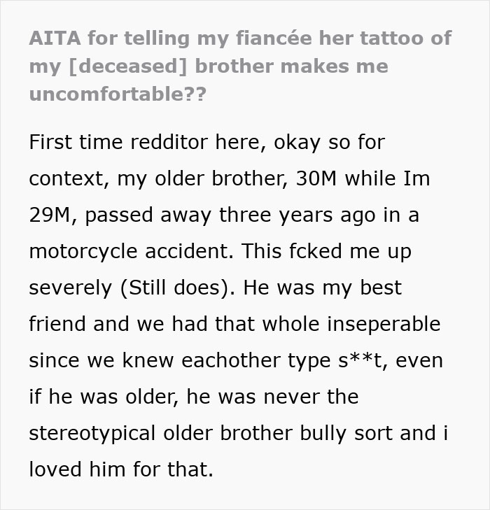 Man Is Honest About How Fianc&eacute;e&rsquo;s Tattoo Makes Him Feel, She Expected More Appreciation