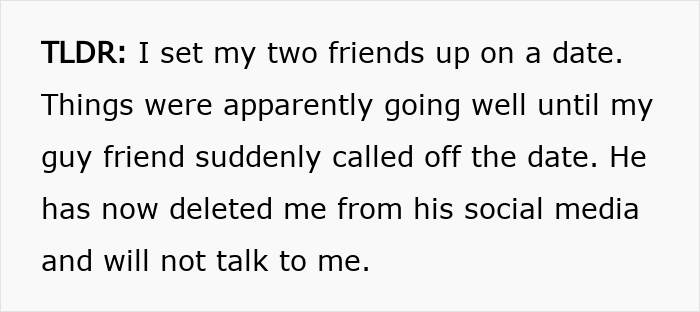 Woman Sets Up Widow And Single Mom For A Date, The Guy Cuts It Short And Hides The Horrible Reason