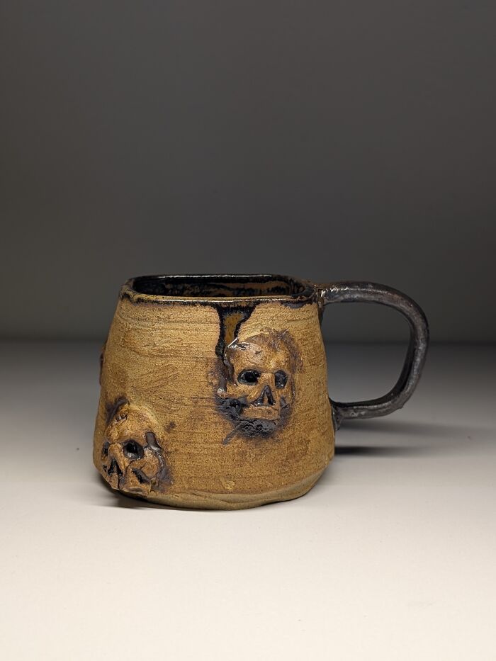Skull Mug By Adam Rush