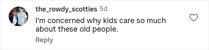 Comment on social media expressing confusion about why kids care so much about older celebrities like Taylor Swift. Comment on social media expressing confusion about why kids care so much about older celebrities like Taylor Swift.